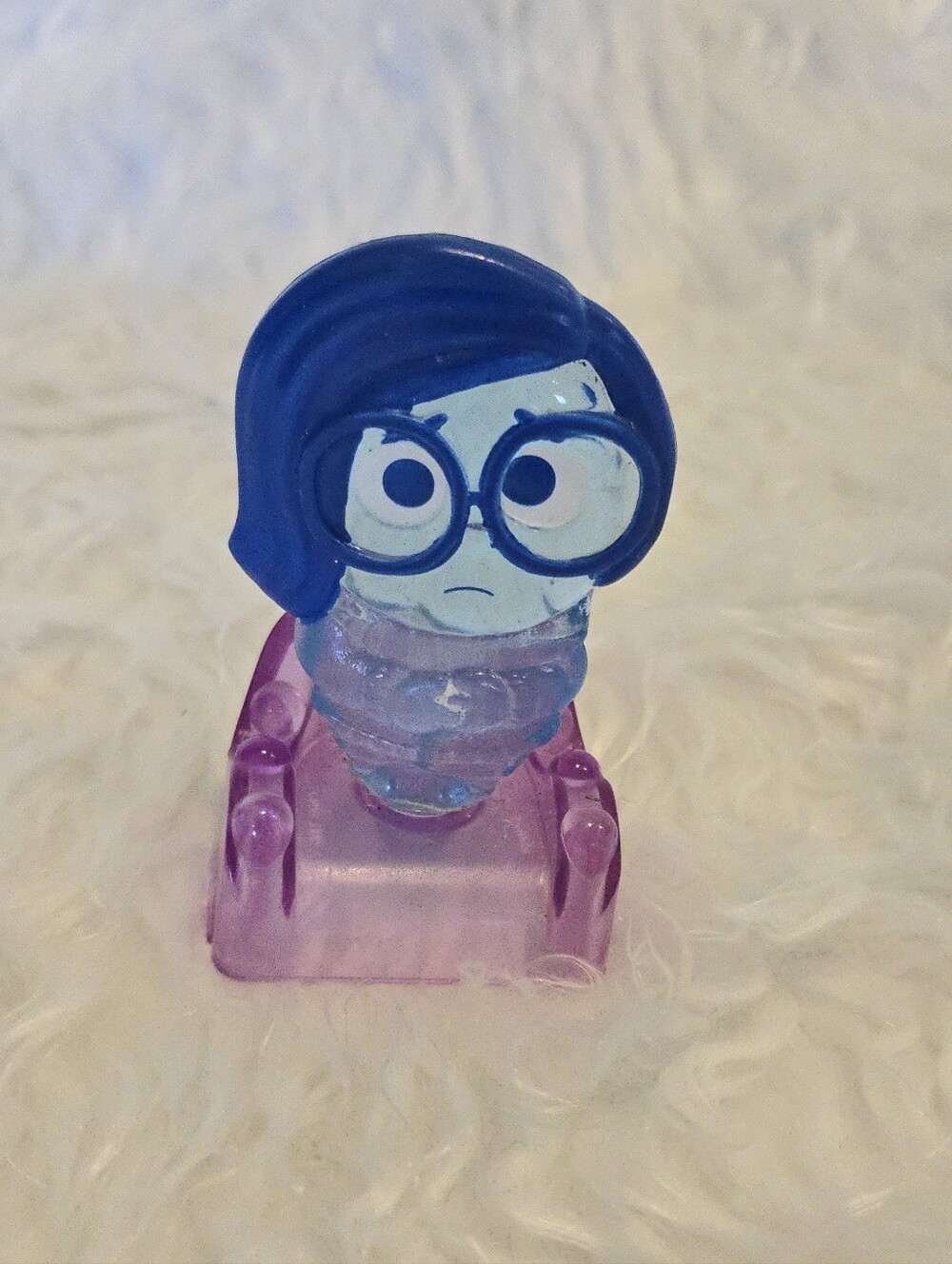 McDonald's Sadness #4 Happy Meal toy from the 2024 Inside Out 2 collection